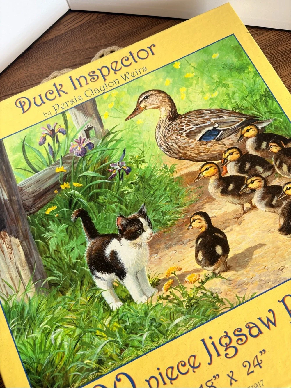 Duck Inspector 500-Piece Jigsaw Puzzle